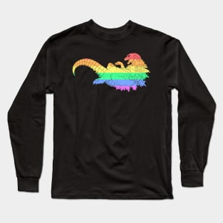 Kaiju Gay Pride Long Sleeve T-Shirt